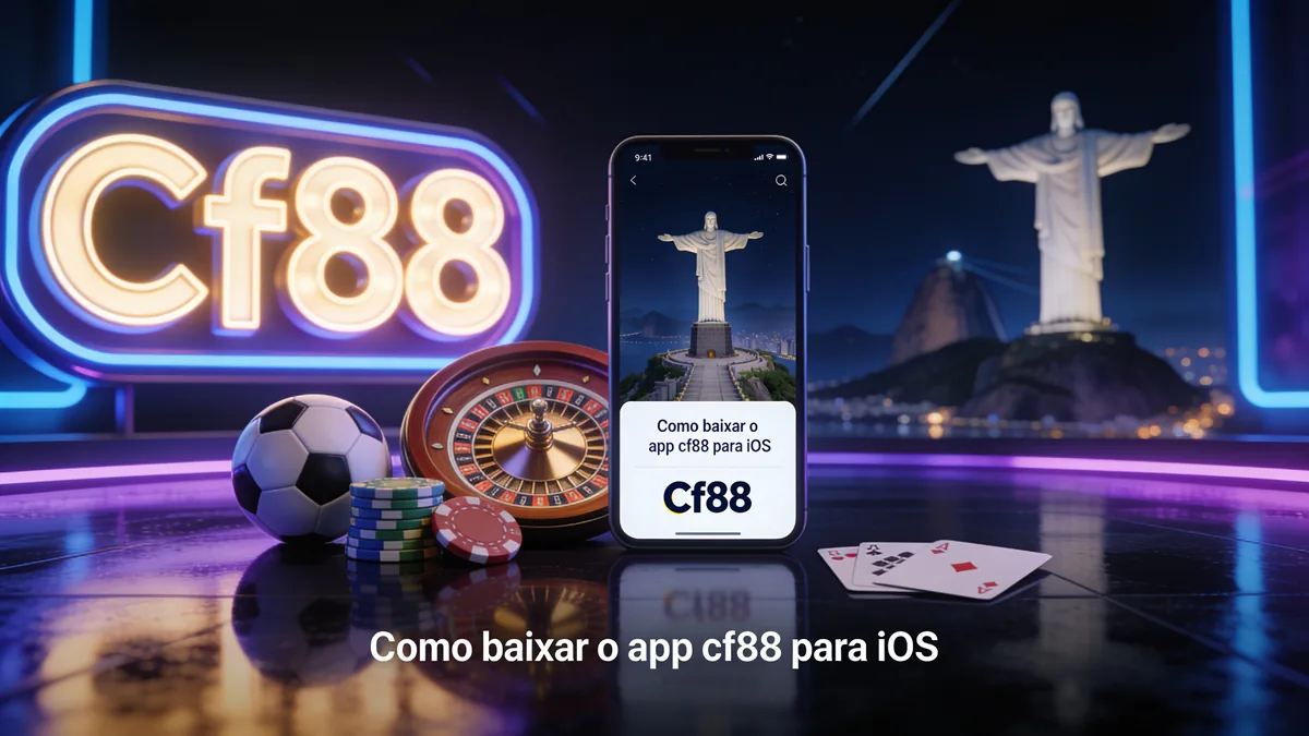 Como baixar o app cf88 para iOS — cf88 no Brasil